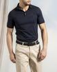 Polo uni mercerisé broderie trois vaches 100% coton Polo uni mercerisé broderie trois vaches 100% coton