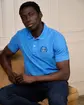 Polo blason bleu