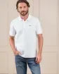 Polo Collin blanc