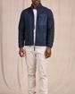 Blouson Polaire à poche bleu