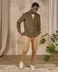 Chemise velours côtelé vert Chemise velours côtelé vert