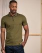 Polo ville zippé vert Polo ville zippé vert