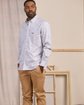 Chemise à imprimé végétal blanc Chemise à imprimé végétal blanc