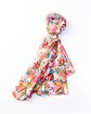 Chèche imprimé tropical en coton Chèche imprimé tropical en coton