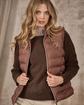 Doudoune sans manches beige Doudoune sans manches beige