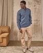Polo manches longues bleu Polo manches longues bleu