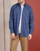 Chemise manches longues bleu