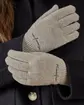 Gants en tricot gris Gants en tricot gris