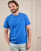 T-shirt brodé 40 ans bleu
