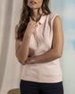 Polo uni sans manches coton Polo uni sans manches coton