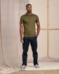 Polo ville zippé vert Polo ville zippé vert