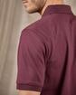 Polo col zippé rouge Polo col zippé rouge