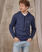 Pull à capuche Edmond bleu Pull à capuche Edmond bleu