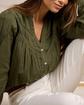 Chemise Clemmy vert