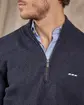 Pull col camionneur bleu Pull col camionneur bleu