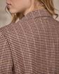Blazer pied-de-poule Edwina beige Blazer pied-de-poule Edwina beige