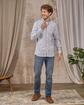 Chemise Eunice bleu