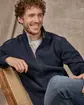Blouson polaire bleu