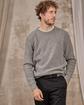 Pull point grain de riz gris