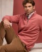 Pull col camionneur rose Pull col camionneur rose