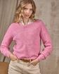 Pull mailles croisées rose Pull mailles croisées rose