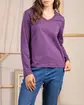 T-shirt Cécila violet