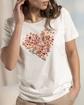 T-shirt cœur imprimé exclusif T-shirt cœur imprimé exclusif