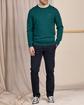 Pull col rond vert