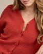 Cardigan détail lurex rouge Cardigan détail lurex rouge