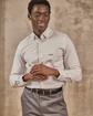 Chemise micro motifs violet