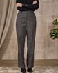 Pantalon flare rayé gris Pantalon flare rayé gris