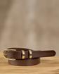 Ceinture fine en cuir lisse Ceinture fine en cuir lisse