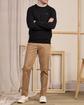 Pull col rond noir