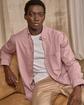 Chemise unie rouge