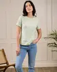 T-shirt cœur Grayce vert