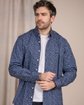 Chemise à imprimé floral bleu Chemise à imprimé floral bleu