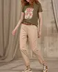 Pantalon Daphné beige