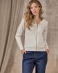 Sweat zippé blanc Sweat zippé blanc