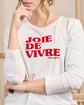 T-shirt message blanc