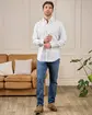 Chemise Gareth blanc