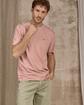 T-shirt poche poitrine rose T-shirt poche poitrine rose