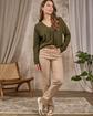 Pull Émilie vert