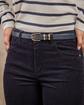 Ceinture fine en cuir lisse Ceinture fine en cuir lisse