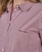 Chemise fines rayures rouge Chemise fines rayures rouge
