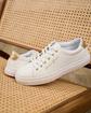 Baskets unies à lacets