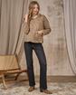 Veste matelassée léopard beige Veste matelassée léopard beige