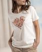 T-shirt cœur imprimé exclusif T-shirt cœur imprimé exclusif