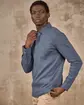 Polo manches longues bleu Polo manches longues bleu