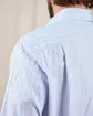 Chemise rayée bleu