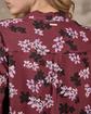 Chemise à fleurs Edith rouge Chemise à fleurs Edith rouge